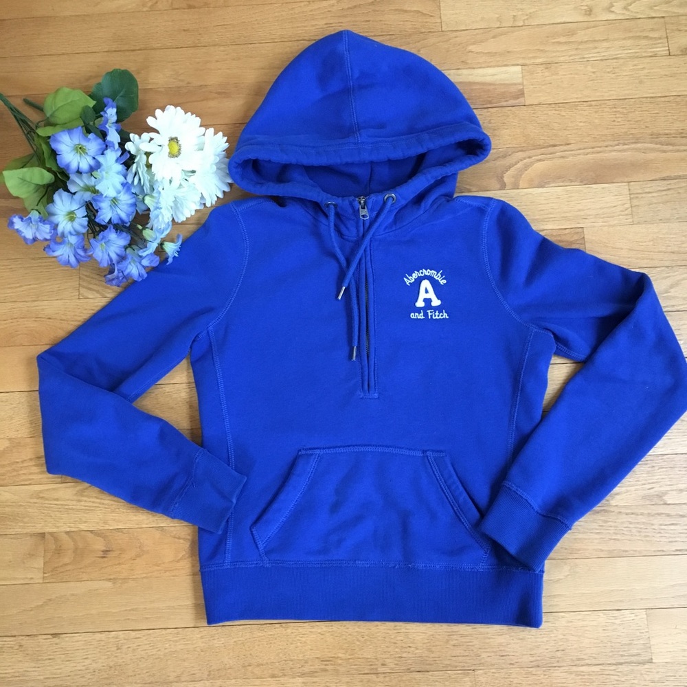 Abercrombie✨Blue Hoodie✨Small